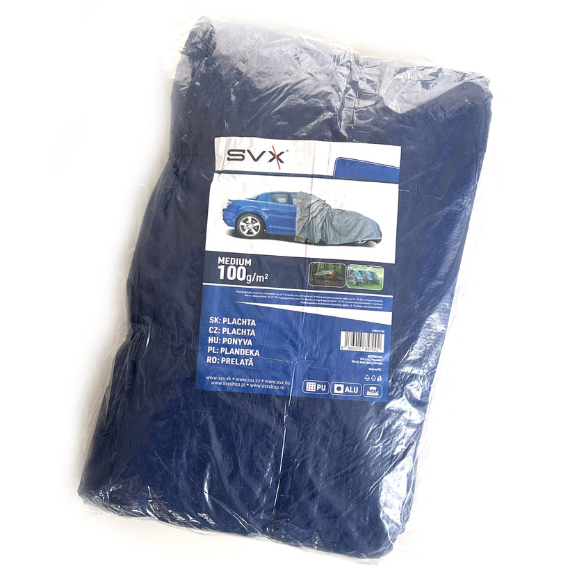 Takaróponyva 3x5m sötétkék 100g/m²
