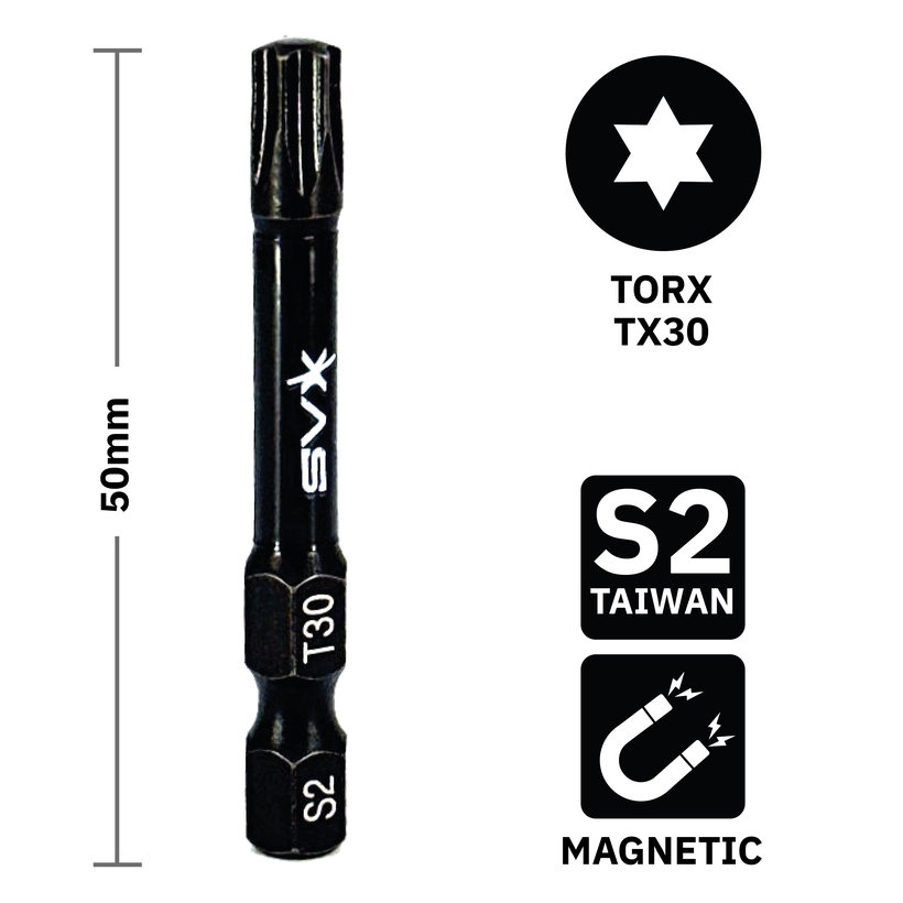 Bit mágneses TX30x50 mm