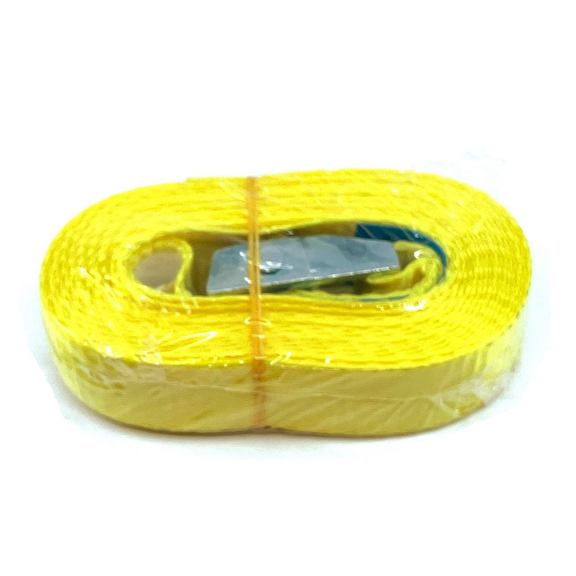 Egyrészes gyorsfeszítő pánt csattal és szabad véggel sárga 4M