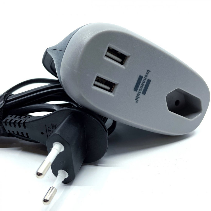 Asztali aljzat 1-utas, lapos 3m