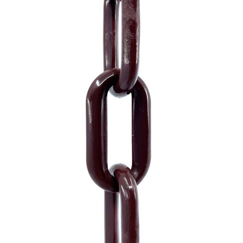 Műanyag lánc barnás/bordó 10mm
