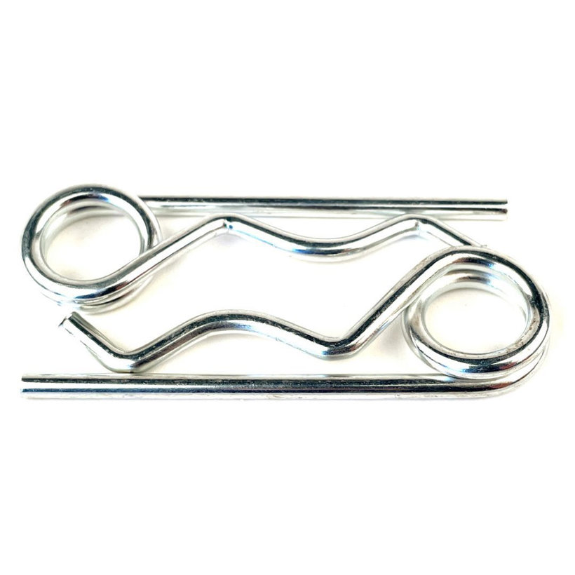 Sasszeg rugós dupla DIN 11024 zn 4mm