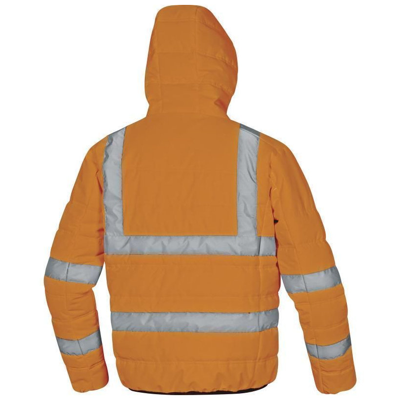 Fényvisszaverő steppelt kabát DOON HV narancssárga 3XL