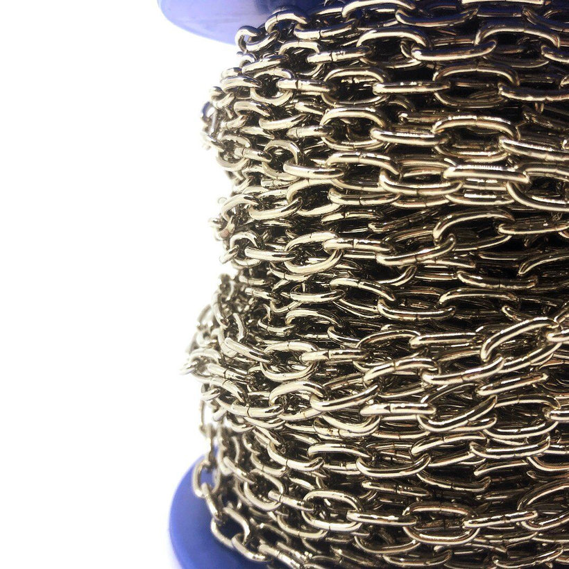 Óra lánc U nikkelezett 1,8mm