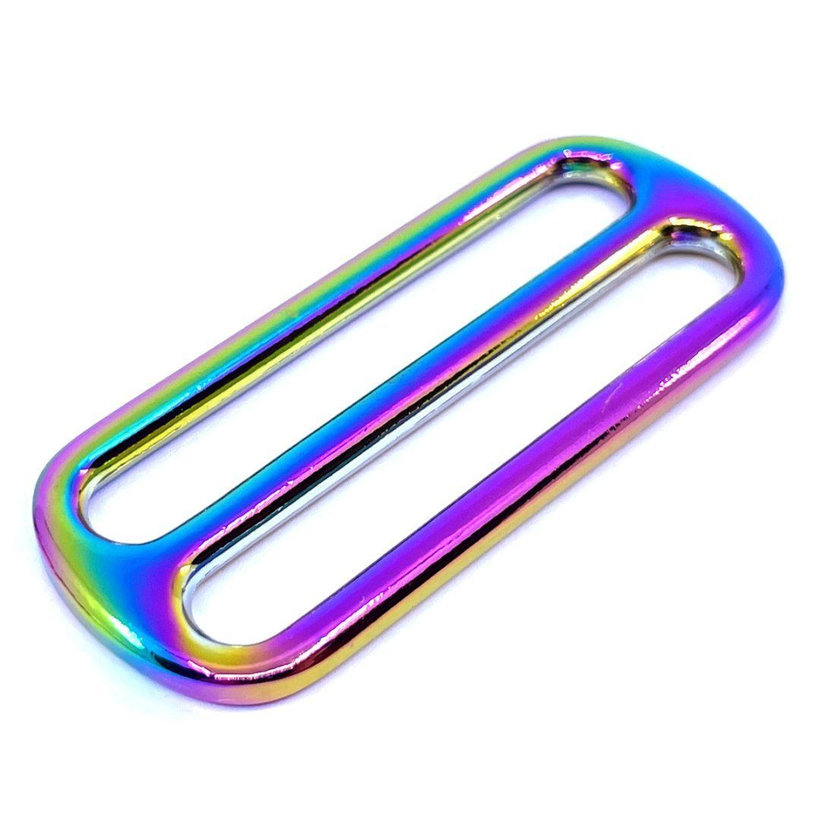 Bújtató csat szivárványos 30x7mm