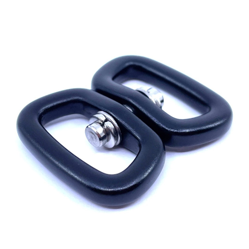 Forgó összekötő fekete 51x20mm