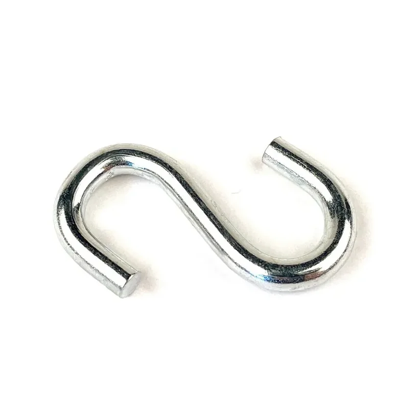 S horog rozsdamentes acél 6 mm