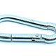 Tűzoltó karabiner horganyzott DIN 5299C 10mm