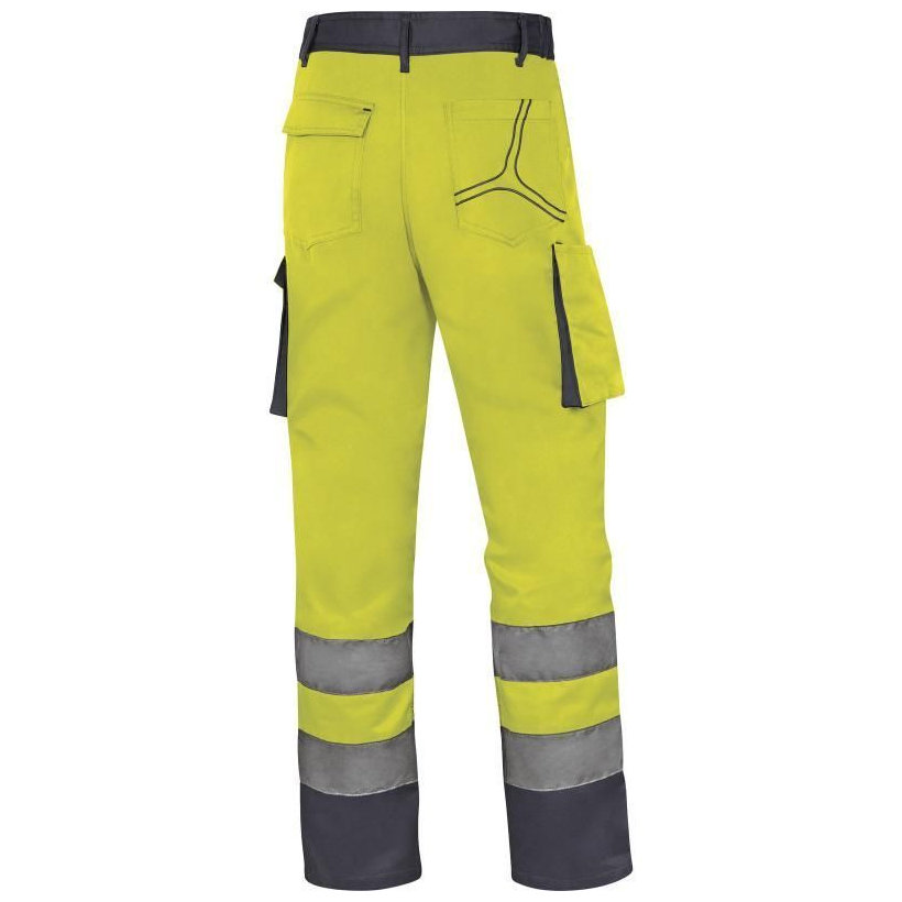 Fényvisszaverő munkanadrág MACH2 HV sárga L