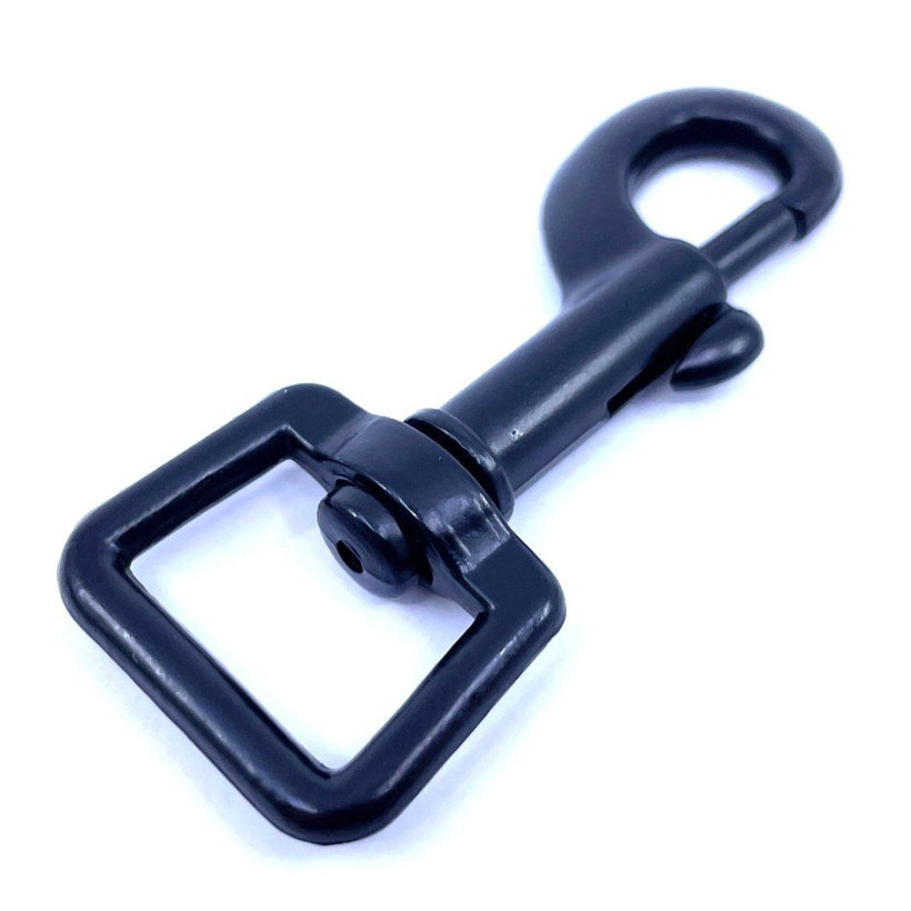 Forgó karabiner fekete 53x13mm