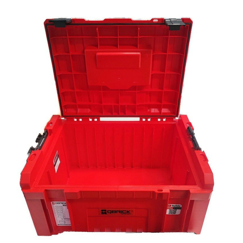 Box QBRICK® System PRO Toolbox Red Ultra HD 450x330x240mm