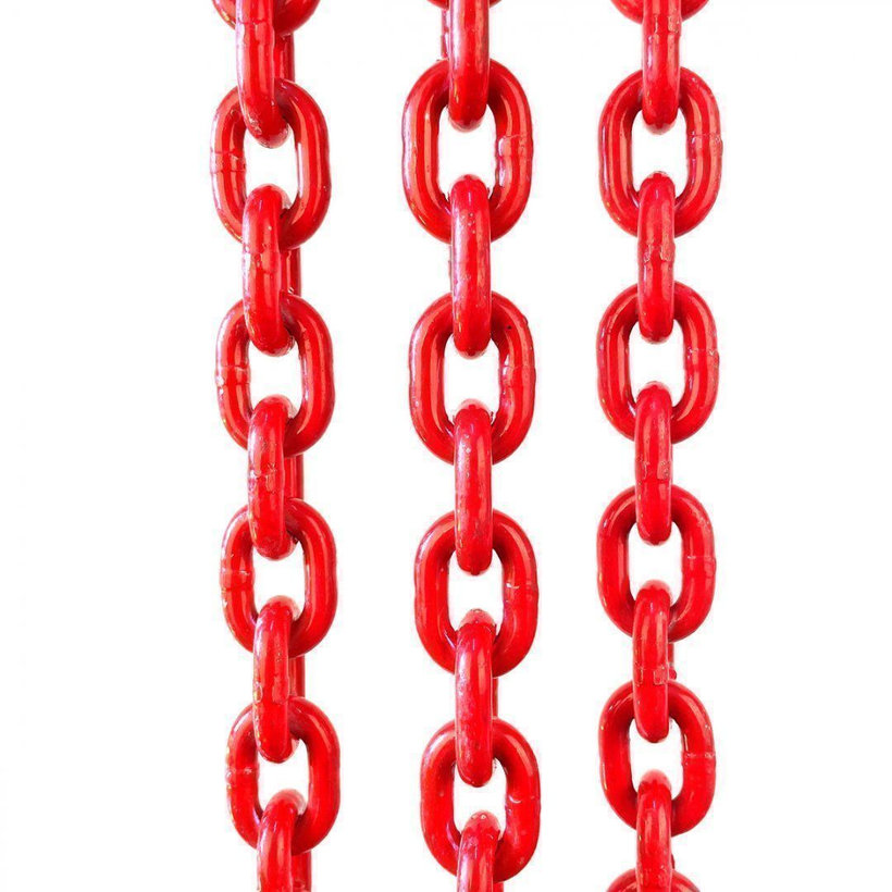 Láncos felfüggesztés szem-szem 80 o. rövidítővel (5m,17 000/11 800 kg, 16 mm)