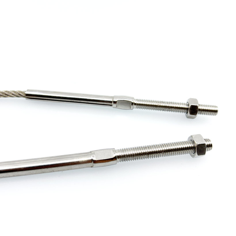 Kábelkorlát betét menet/menet M6 3mm/1m