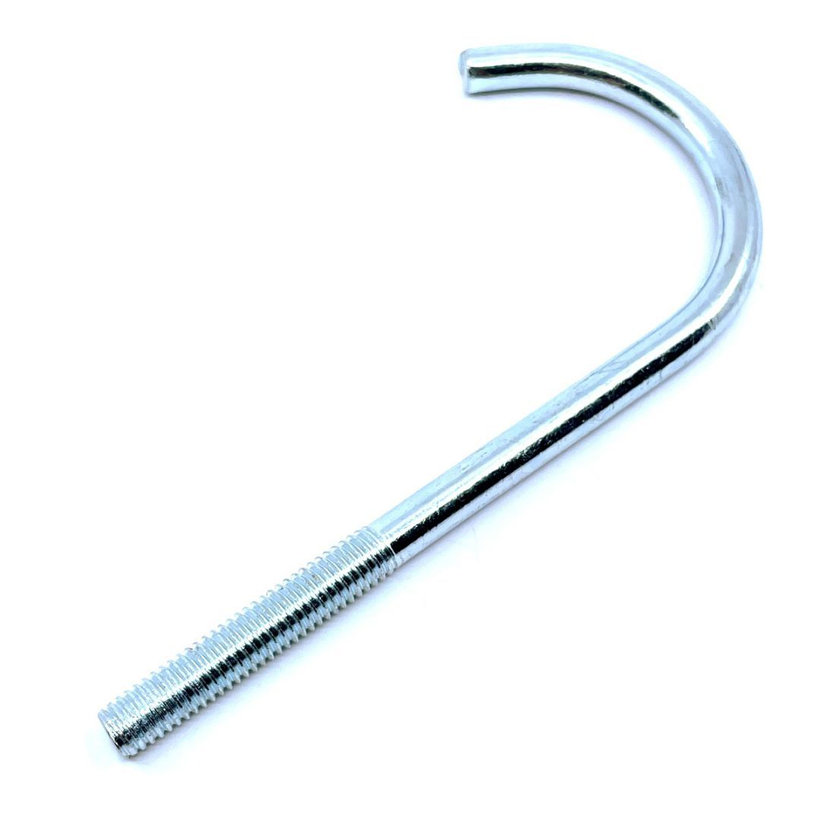 Tetőfedő kampó J alakú M8x100mm