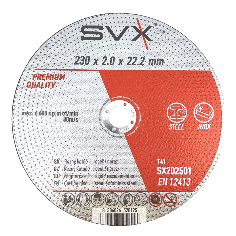 Vágókorong 230×2,0×22,2 mm