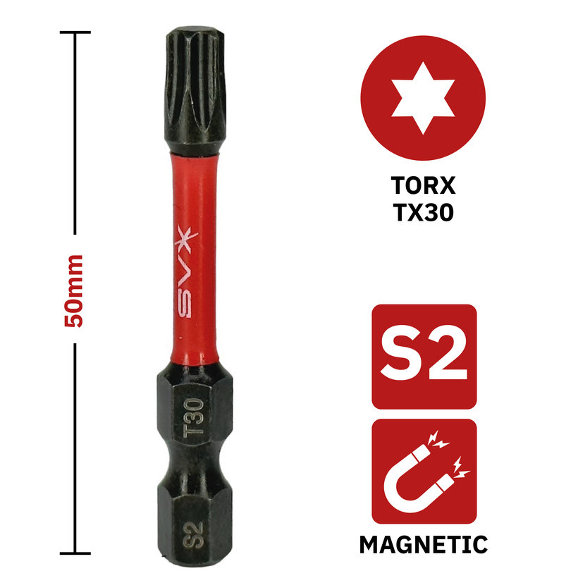 Bit mágneses TX3x050 mm