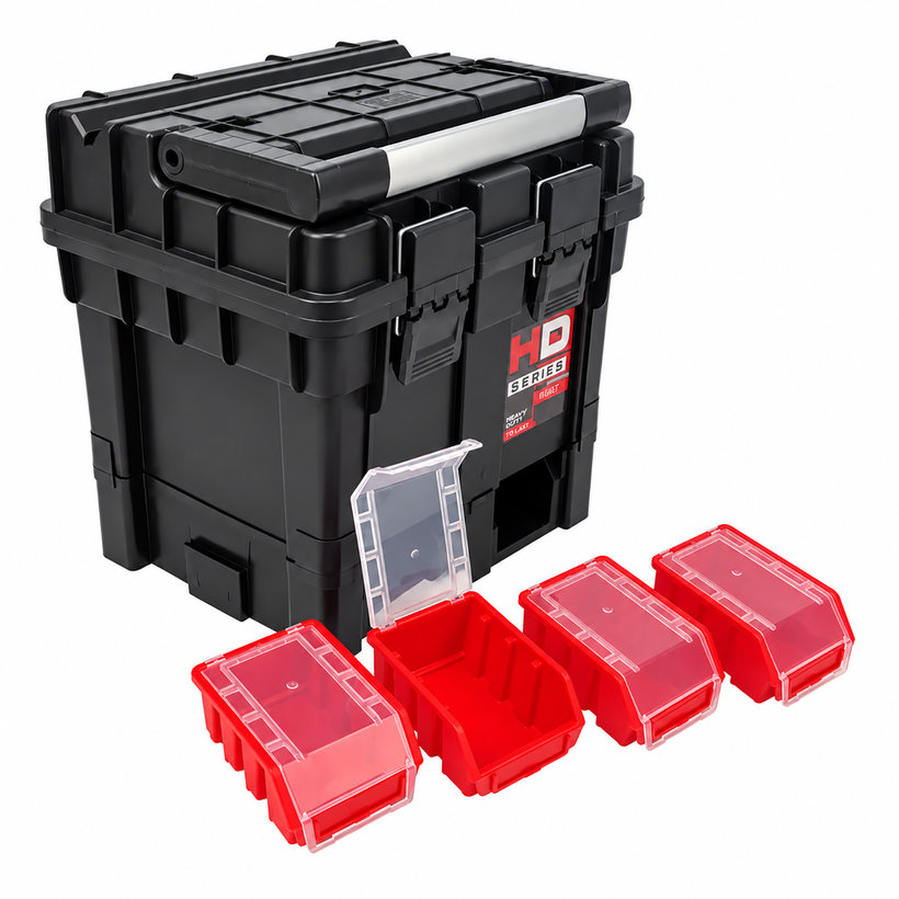 Module System HD Compact 1 PA szerszámosláda 450 × 350 × 450 mm