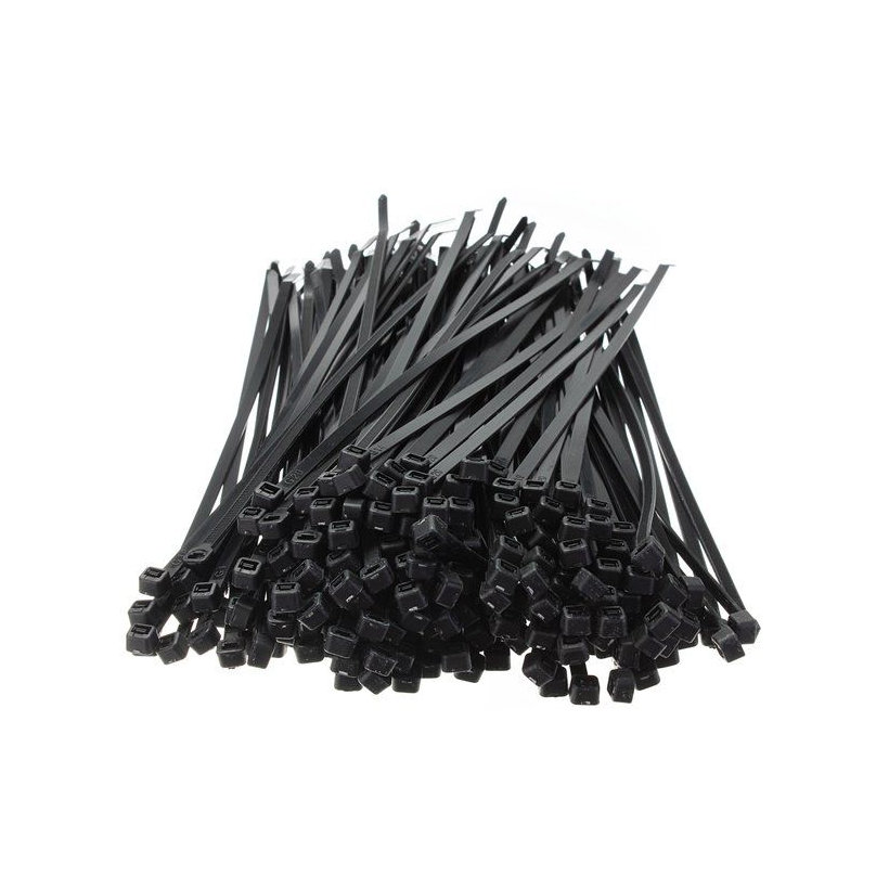 Kábelkötegelő fekete 50db 3,6x370mm