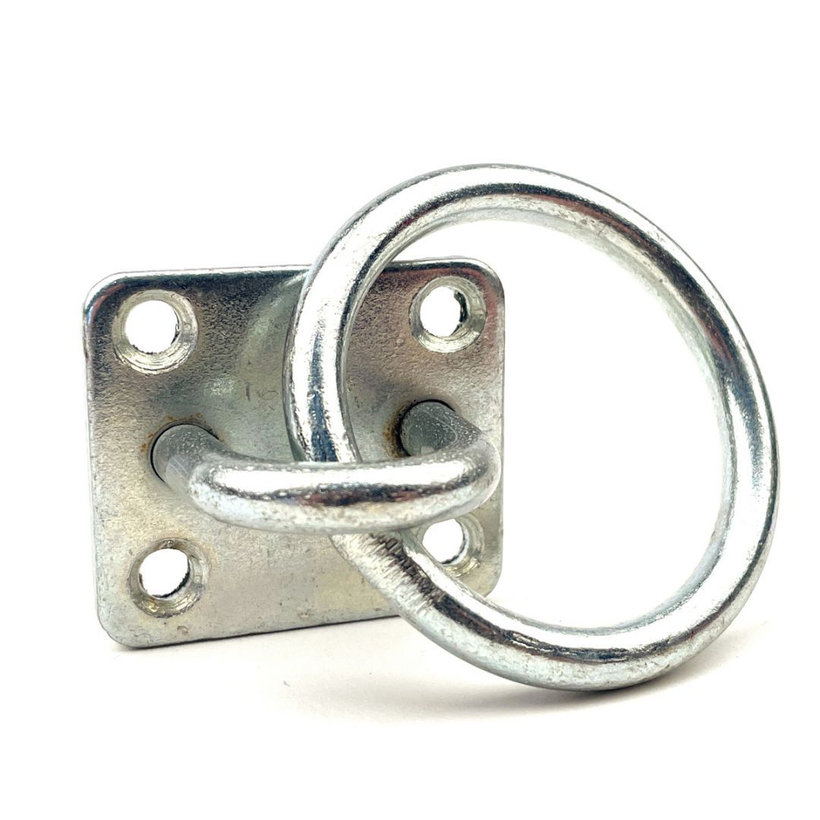 Lemez szemmel és gyűrűvel horganyzott 35x40mm