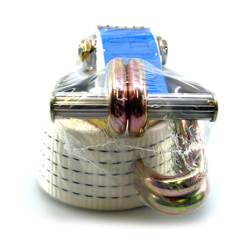 Racsnis rögzítő heveder 5T-10M Fehér