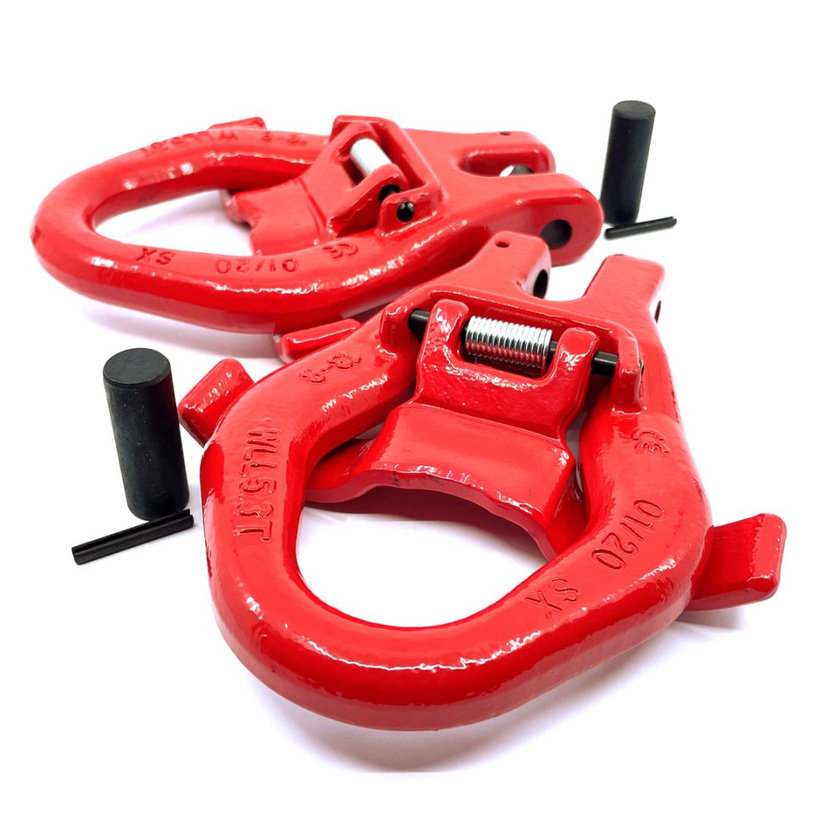 Konténer kampó 80 o. piros 5,3T