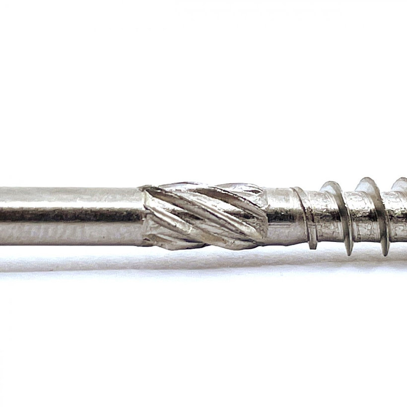 Rozsdamentes acél teraszcsavar süllyesztett fejjel 4x50mm