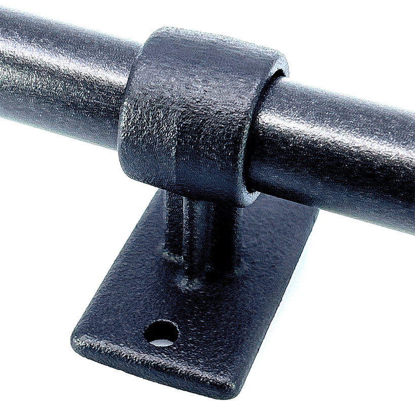 Csatlakozó korlátra 27 mm - fekete