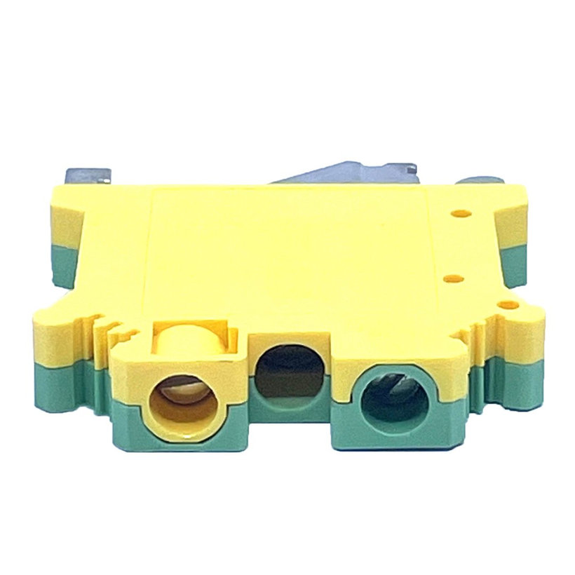 Védővezető ipari sorozatkapocs, csavaros, sínre 6mm²