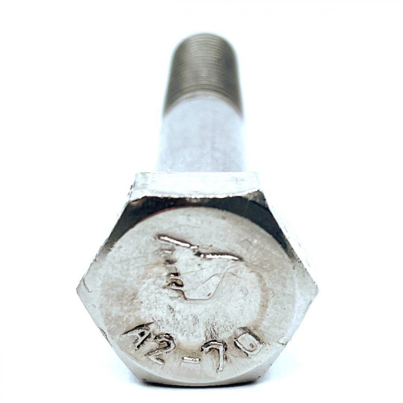 Csavar DIN 931 rozsdamentes acél A2 M10x190