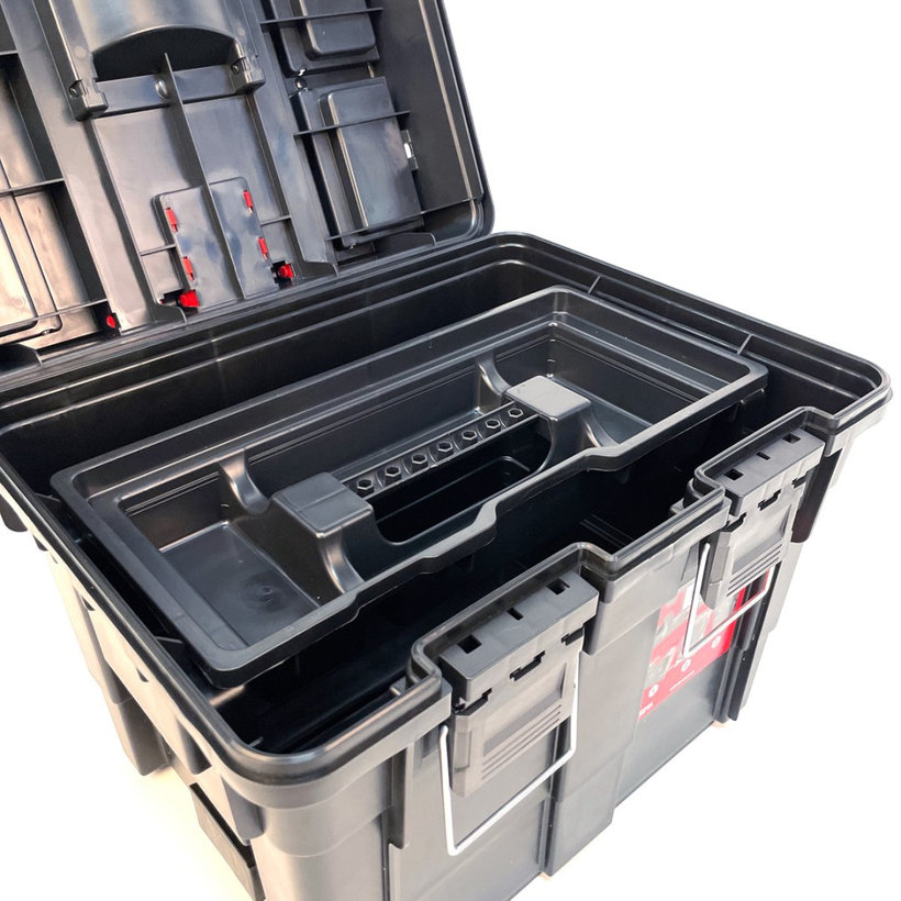 QBRICK Wheelbox HD Compact Logic PA gurulós szerszámosláda