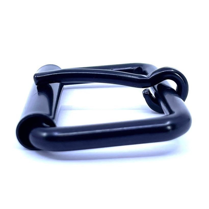 Nyeregcsat fekete 16mm