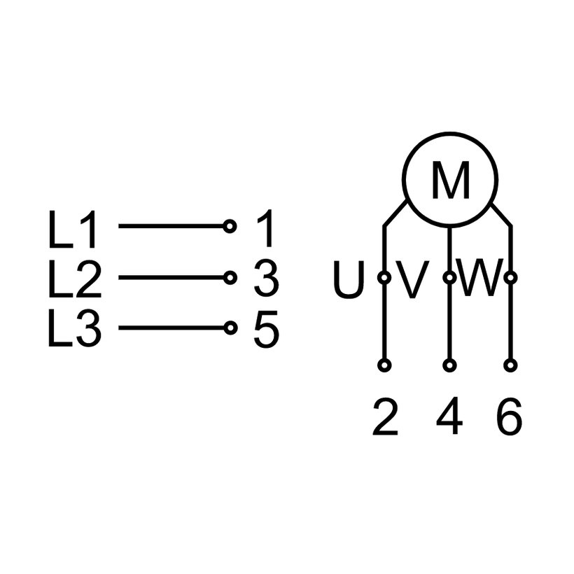 Közvetlen motorkapcsoló, BE-KI 32A