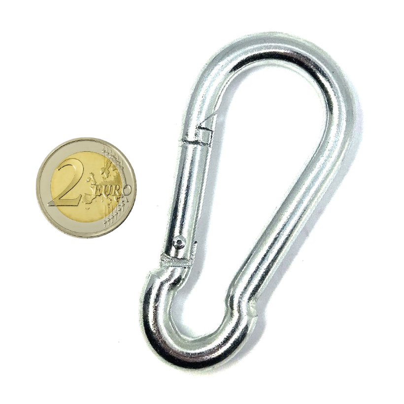 Tűzoltó karabiner zn DIN 5299C 9mm