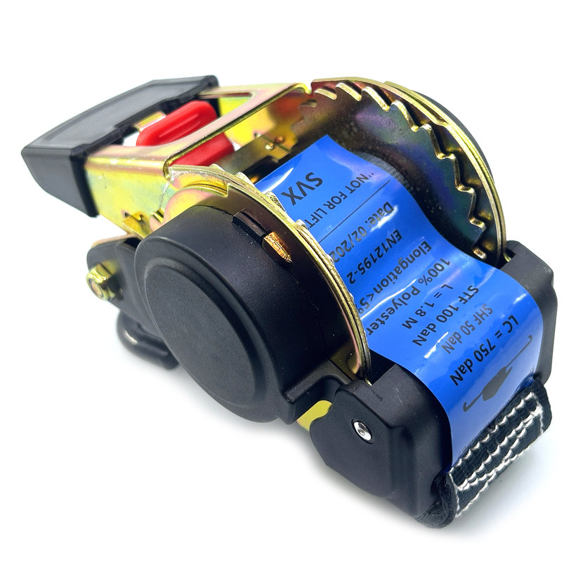 Önbehúzódó szorítószalag /gurtni/ visszahúzóval és kampókkal 3M