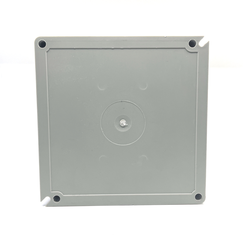 Szerelődoboz műanyag, falon kívüli, szürke IP44 200x200x85mm