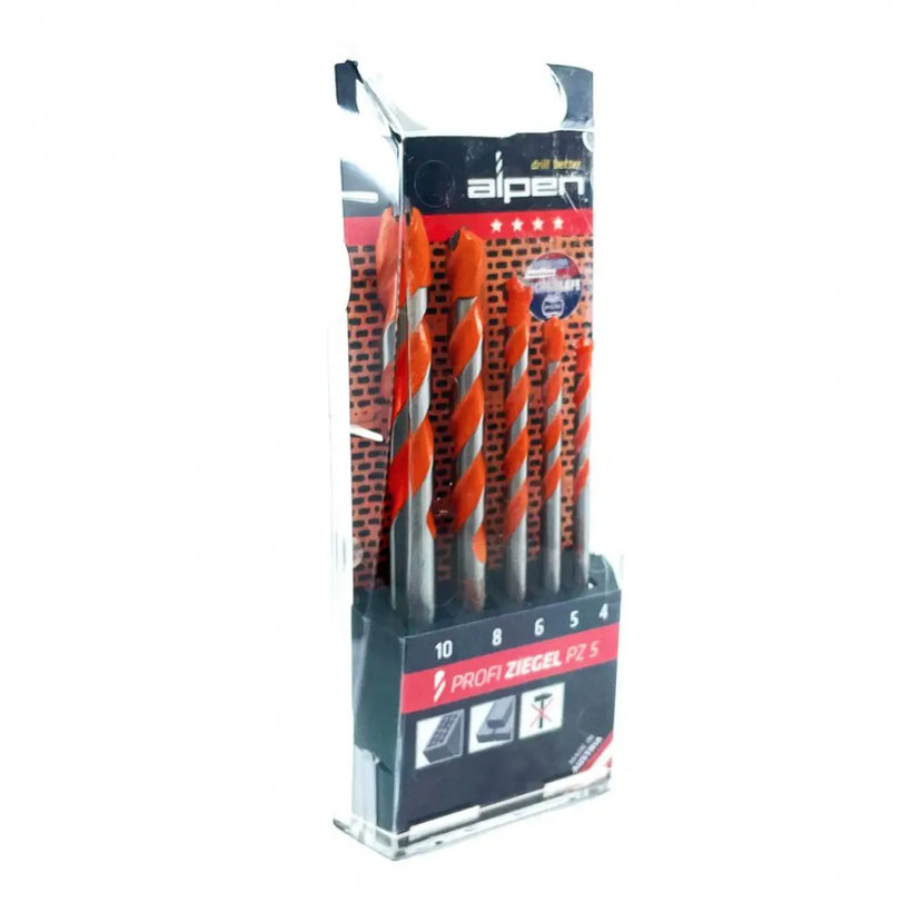 Fúrókészlet Brick PZ5-5 részes