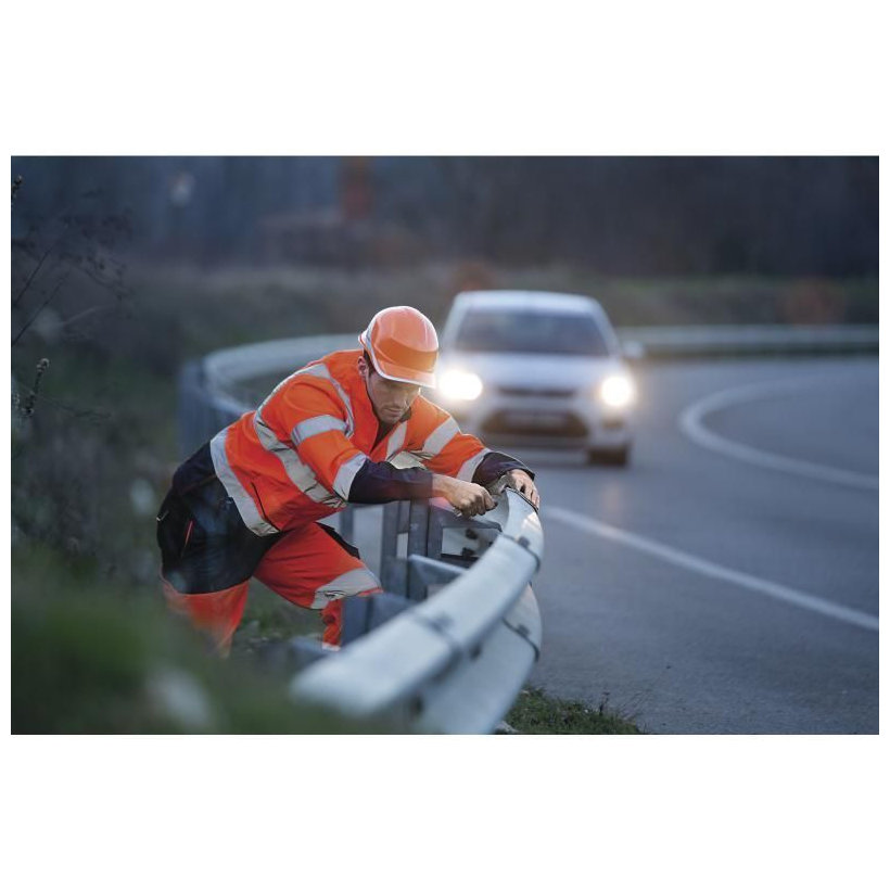 Fényvisszaverő munkakabát PHVES narancssárga 3XL