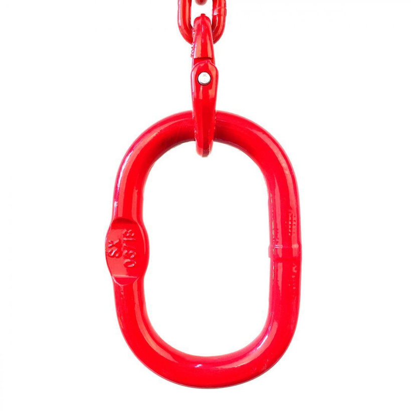 Láncos felfüggesztés szem-szem 80 o. rövidítővel (2 m, 2000 kg, 8 mm)