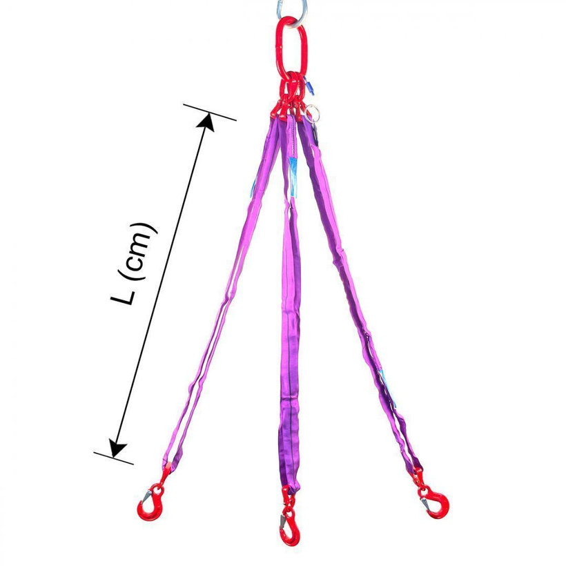 Textil függeszték SZEM-3 KAMPÓ 2100/1500 kg, 4 m