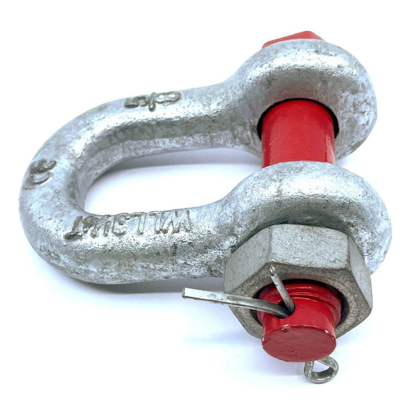 Szilárd kengyel D alakú, csavarral 12T