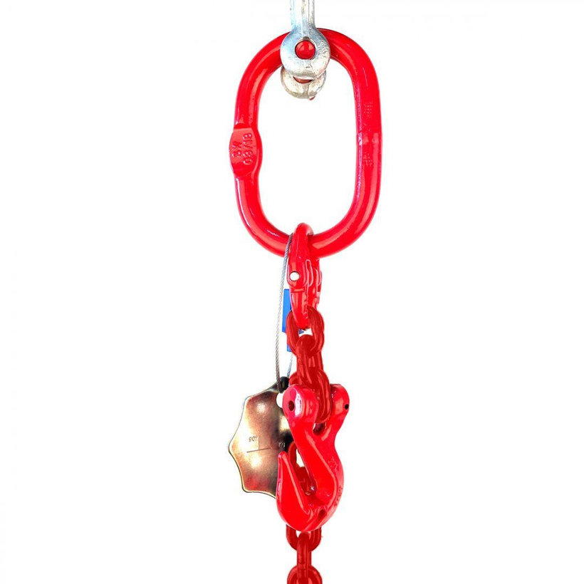 Láncos felfüggesztés szem-szem 80 o. rövidítővel (2 m, 1120 kg, 6 mm)