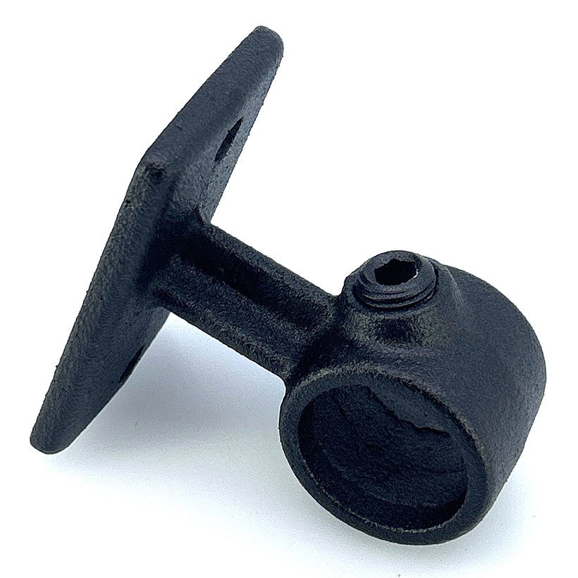 Csatlakozó korlátra 27 mm - fekete