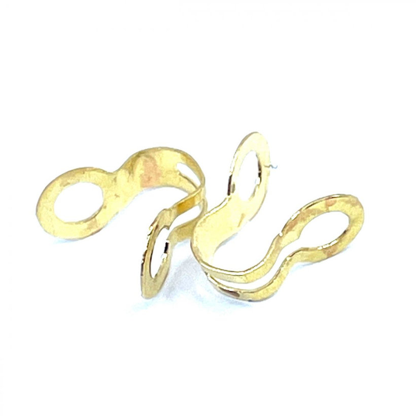 Vég golyós láncra sárga cink 3,2-3,6mm