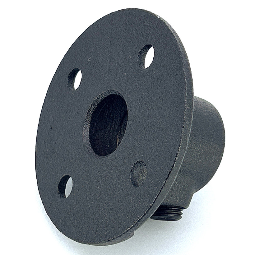 Támogató csatlakozó 27 mm - fekete