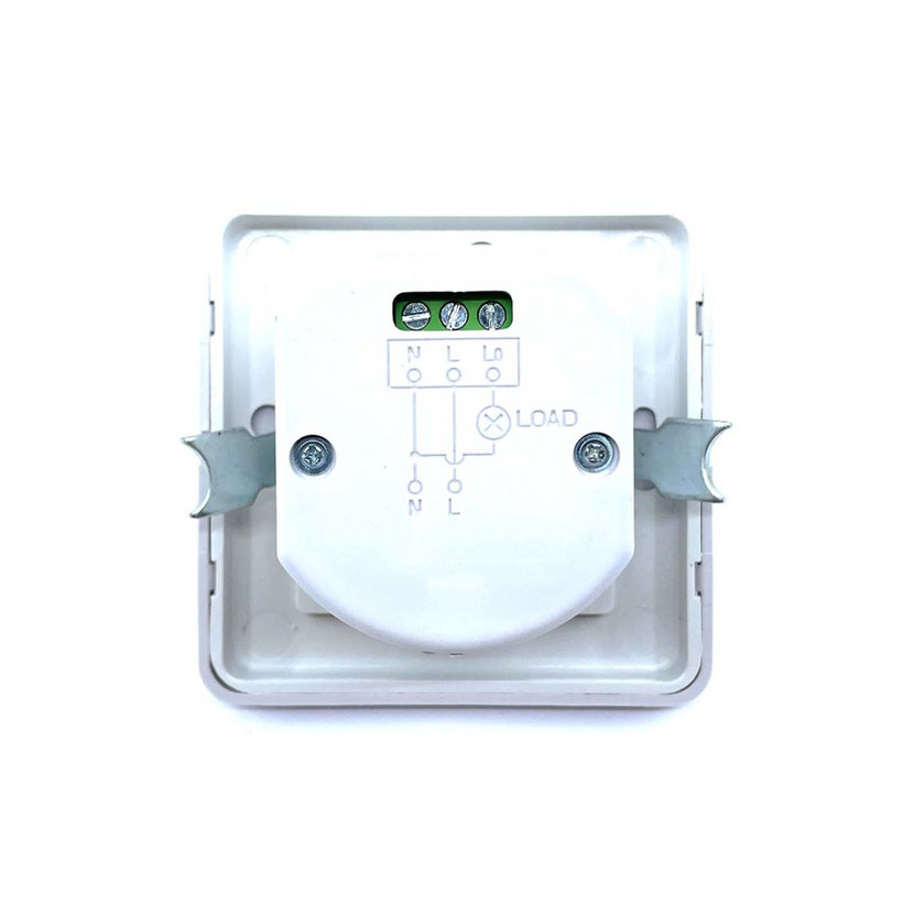 Mozgásérzékelő, süllyesztett, fehér 160°