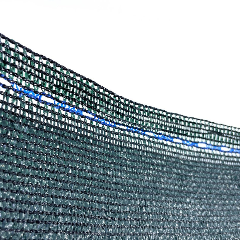 Árnyékoló háló zöld 95% - hosszúság 10m - magasság 1m