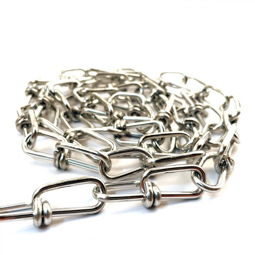 Lánc DIN 5686 csavart Zn 3,4mm