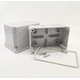 Szerelődoboz magas IP55 átlátszatlan 100x100x120mm