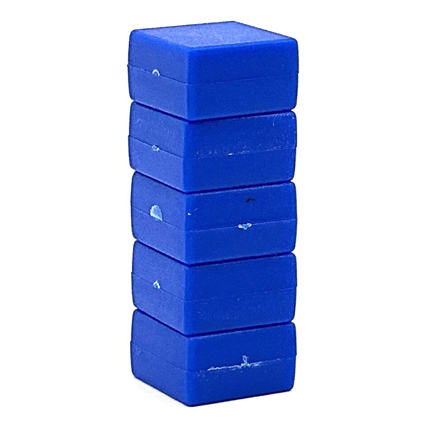 Mágnes blokk műanyagban