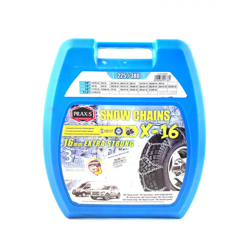 Hólánc 16mm 4WD 250